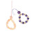 Collana con ciondolo a forma di radice di Bodhi e perline per cellulari (2 pezzi). 5