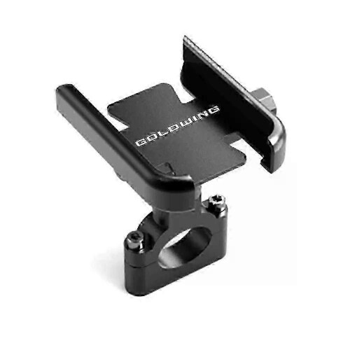 Honda Goldwing 1800 Motorcycle Handlebar Phone Mount GPS Bracket Mirror Base Secure Holder Mirror 2