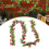 Guirlande de baies rouges avec feuilles, décoration de table de Noël 4