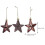 Christmas Tree Star Plastic Hanging Decor with 18Pcs for Decoration 2