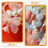 Beaded Phone Strap Cellphone Wrist Strap for Phone 2Pcs Acrylic Charm Chains 5
