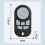 Universal Zoom Remote Control Bluetooth Mobile Phone Selfie Stick Video Likes E-Book Black 4
