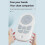 Universal Zoom Remote Control Bluetooth Mobile Phone Selfie Stick Video Likes E-Book Black 5