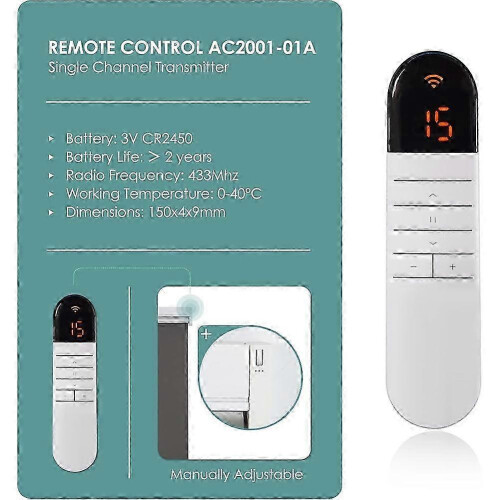Channels Remote Control Motorized Blinds,Only Allesin Motorized Roller Blind Electric Curtain 2