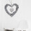 White DIY Heart Wicker Artificial Wreaths for Christmas Wedding make gift S 5