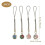 Phone Charm 4Pcs with Bells for Decoration Crafted Hanging Phone Cords 2
