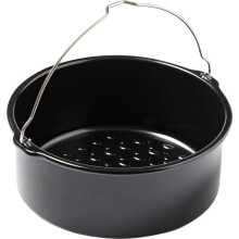 Runder Teller mit Griff - PYREX - Glide 20x19 cm - antihaftbeschichtet - Heißluftfritteuse - ohne PFAS