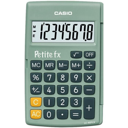 Casio CASIO - Casio Taschenrechner klein fx grün