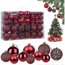 Christmas tree ornaments 100pcs ball decorations set