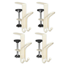Hanger Double Hooks, 2 1 Mantel Hangers for Garland, Heavy Duty No Drill Holder for Home Decoration