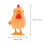 Wind Up Toys Easter Decor Plush Chicks Jumping Toys 2Pcs Set 2
