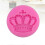 2Pcs Silicone Mold Crown Mold for Cake Decorating Pink Design 1