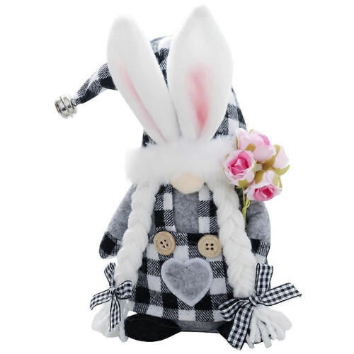 Rabbit Ear Hat Bunny Gnome for Playing Easter Bunny Gnome Doll Gift