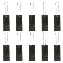 Outdoor Survival Whistle for Hiking Use 10Pcs with Lanyard Emergency