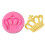 2Pcs Silicone Mold Crown Mold for Cake Decorating Pink Design 2