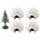 Decorative Ice House Model for Decoration 1Set Plastic Figurine Collection 3
