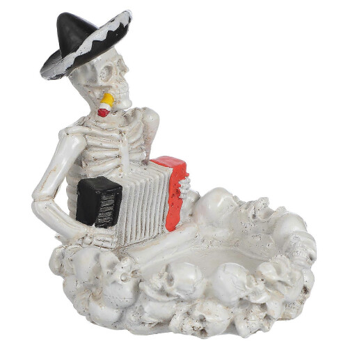 Home Use Skull Ashtray Resin Windproof