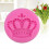 2Pcs Silicone Mold Crown Mold for Cake Decorating Pink Design 3