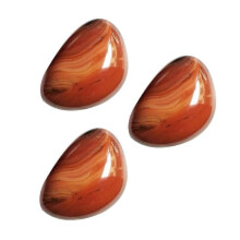 Natural Agate Tumbled Stone for Hand Crafting 1 Piece Multi Color Sardonyx