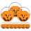 Secchielli per dolcetti a forma di zucca, in plastica, per Halloween, ideali per feste (10 pezzi). 1
