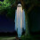 Hanging Swing Ghost Thicken Spooky Ghost Ornament Battery Powered White Ghost Swing Porch Yard Trees 2
