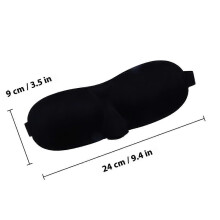 Maschera per gli occhi 3D, comoda da indossare.