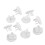 Electric Socket Cover Children Safety Protection Socket Cover 100Pcs 4