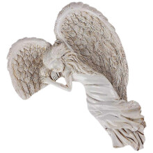 Door Frame Decoration Angel Wing Sculpture for Decoration Resin