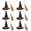 Hat Halloween Decorations for Wizard Accessories 1Set Handcrafted 5