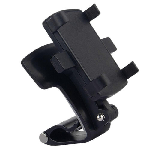Car Phone Mount Dashboard Holder for Navigation 1Pcs Black Silicone ABS Metal