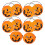 Secchielli per dolcetti a forma di zucca, in plastica, per Halloween, ideali per feste (10 pezzi). 4
