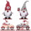 Wooden Christmas Decoration Creative Ornament for Decor 4Pcs Set 4