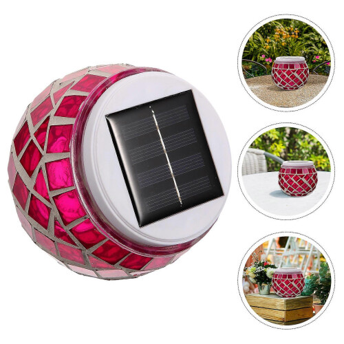 Solarbetriebene Gartenleuchte, dekorative Solar-Glasflaschenlampe 2