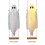 Hanging Swing Ghost Thicken Spooky Ghost Ornament Battery Powered White Ghost Swing Porch Yard Trees 4