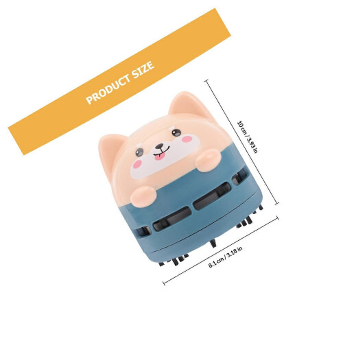 Cat Mini Vacuum Cleaner for Desktop Use Creative Cartoon Design 1