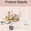 2D Jesus Birth Decor Acrylic Nativity Scene Decor for Fireplace Office Party 5