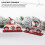 Wooden Christmas Decoration Creative Ornament for Decor 4Pcs Set 5