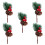 5Pcs Christmas Pine Cone Decor with Pine Picks for Decoration Use 1