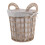 Portable Laundry Basket Woven Dirty Clothes Storage Basket 1Pcs 1