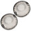 Dark Grey Turn Signal Lens Covers for Motorcycle 2Pcs ABS Material 3
