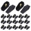 Mini Skeleton Coffin Halloween Decor for Party 20Set Miniature Figurines 1