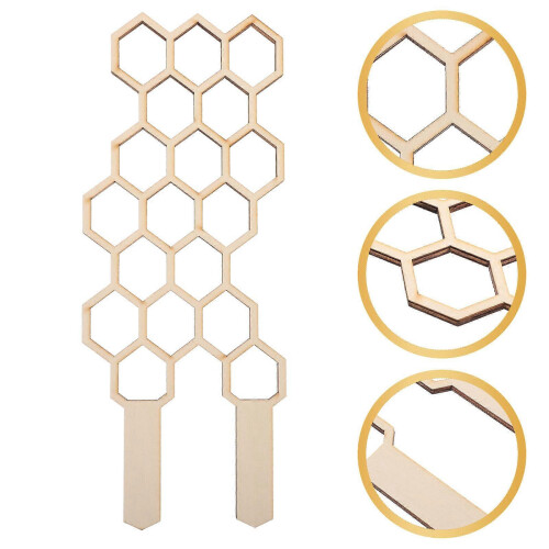 Plants Trellis for Garden Use 3Pcs Wooden Climbing Support Stakes 2