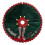 Festive Red Green Christmas Tree Skirt Elf Legs Wrap Base Cover, Polyester, Multiple Sizes 1