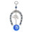 Blue Eyes Hanging Pendant Horseshoe Elephant Shape Pendant Blessing Decor 1