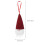 Tree Gnomes Ornaments Christmas Elements Round Head Non-Woven Fabric Plush Ornaments 24Pcs 2