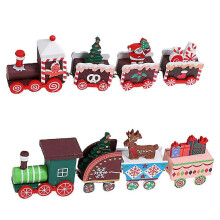 Christmas Wood Ornament Wooden Ornaments for Xmas Decoration 2Pcs