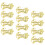 Christmas Tree Merry Christmas Letters Tags Plastic Decoration 30Pcs 1