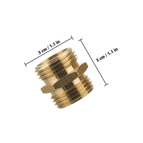 Water Hose Quick Connect Garden Hose Adapter for Easy Use 2Pairs 1