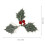 Greenery for Christmas Tree Garland Accessories with 10Pcs Stem Picks 2