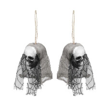 Halloween Skull Hanging Decoration for 3Pcs Creepy Skeleton Props
